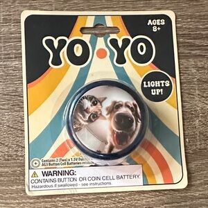 Light-Up Yo-Yo with Cat and Dog Design